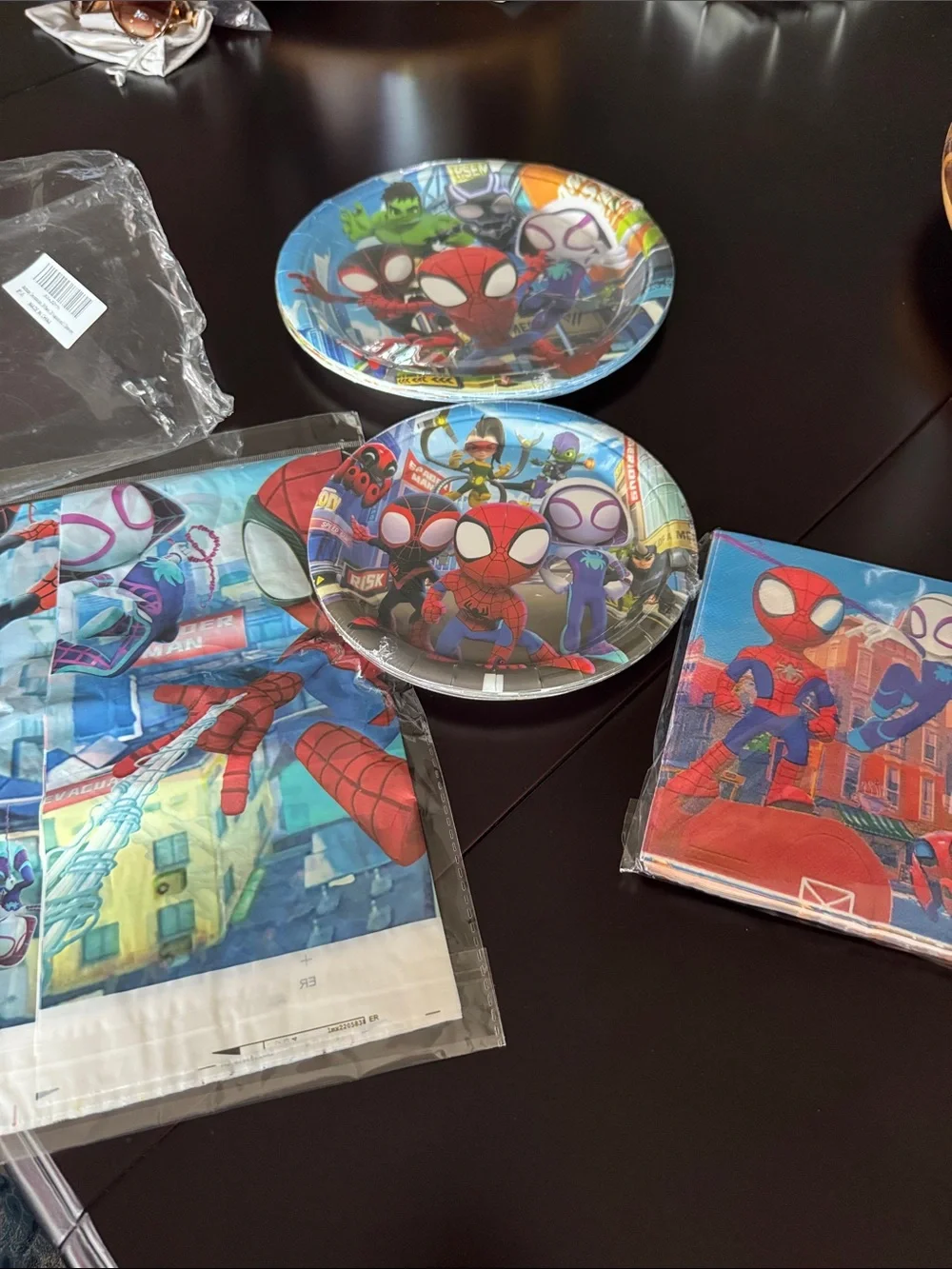 Spider-Man Kids' Party Plates & Napkins Set - Multicolor